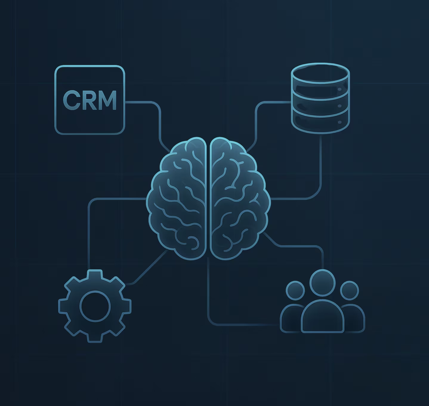 Systems integration and API connections visualisation